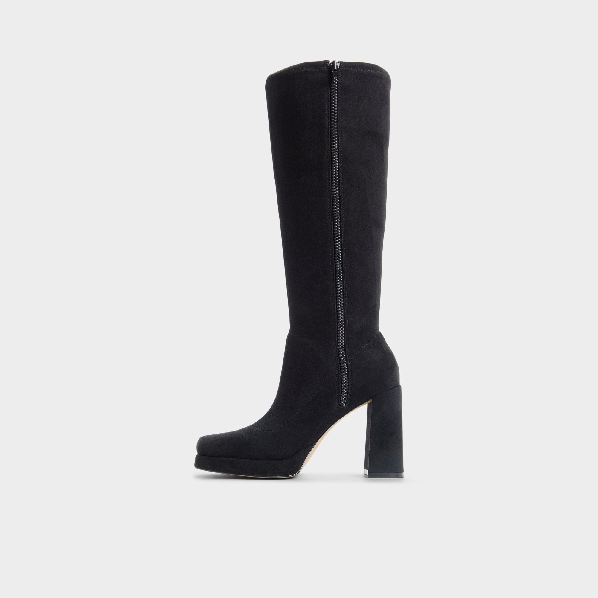 Aldo Gisselle in Black - Knee-high boot, Platform Black