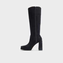 Aldo Gisselle in Black - Knee-high boot, Platform Black