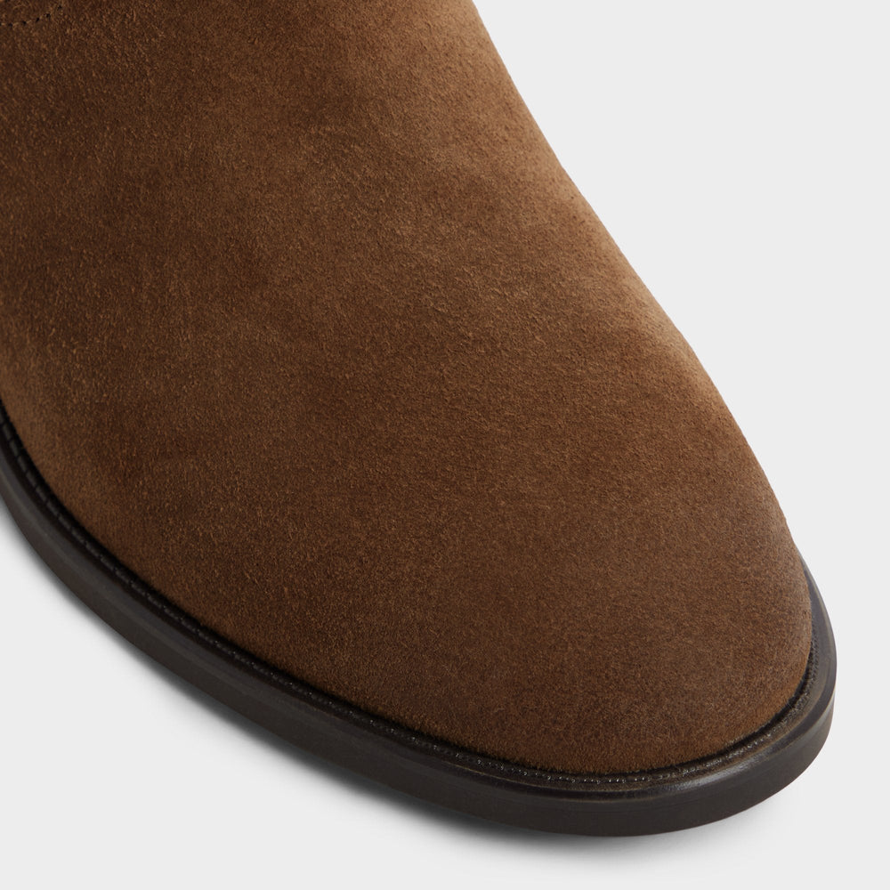 Aldo Kaydia in Dark Brown - Knee-high western boot, Block heel Dark brown