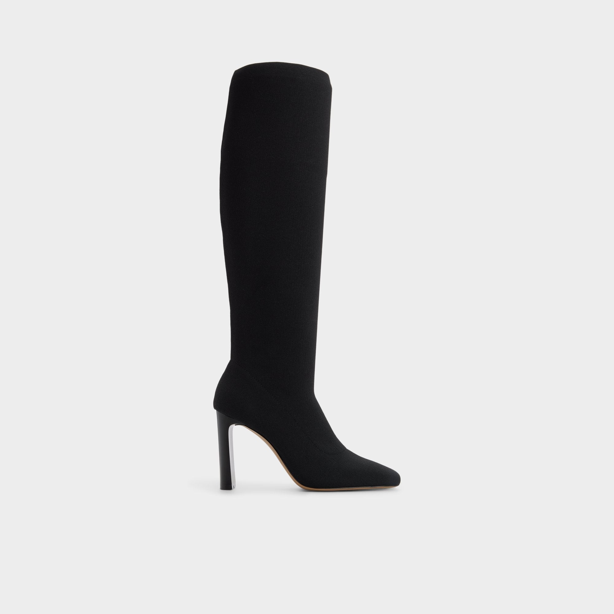 Aldo Lennora in Black - Knee-high boot, Stiletto heel Black