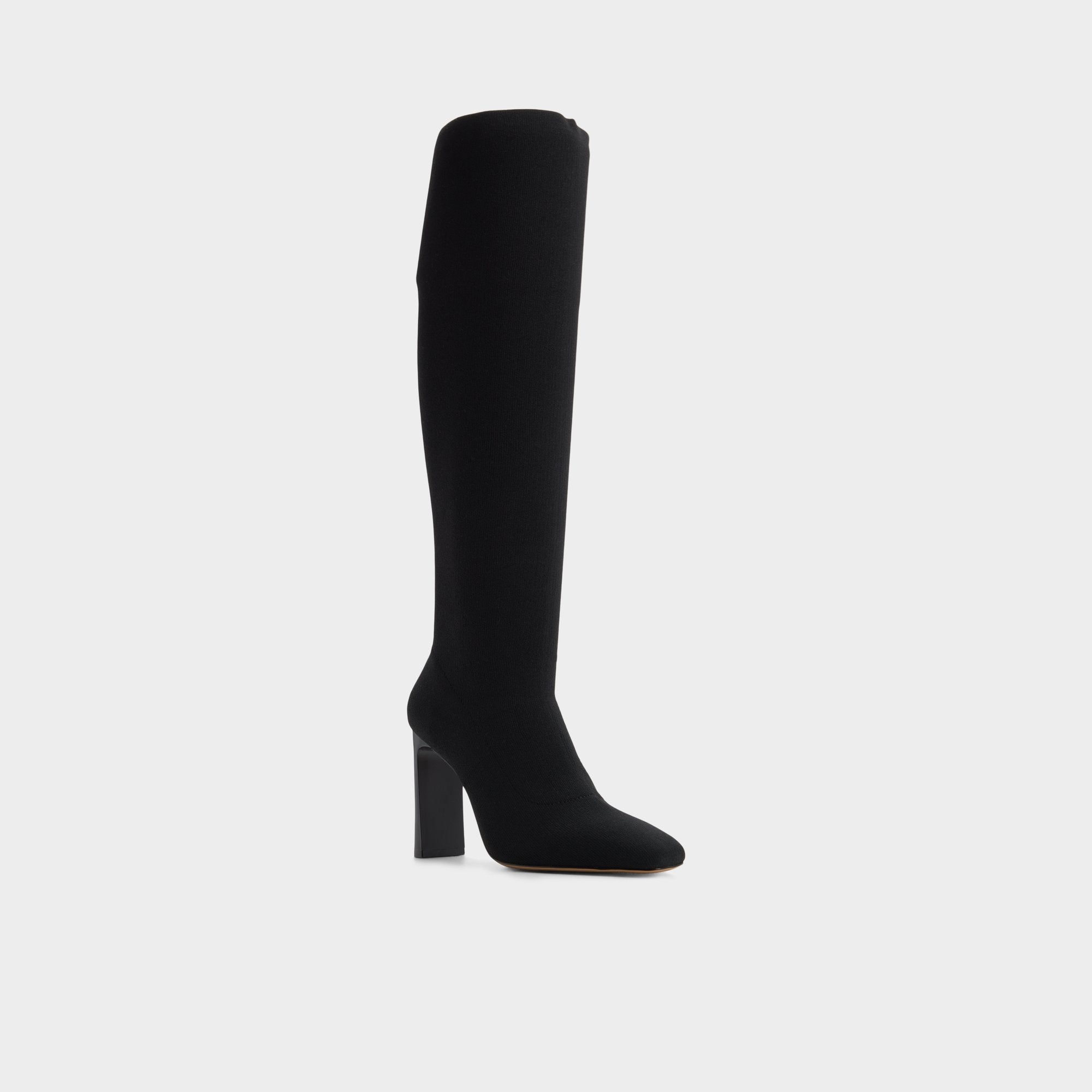 Aldo Lennora in Black - Knee-high boot, Stiletto heel Black