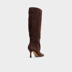 Aldo Frankey in Dark Brown - Knee-high boot, Stiletto heel Dark Brown
