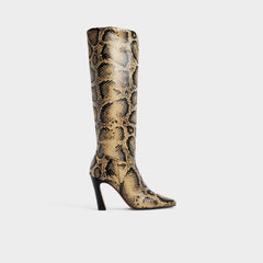 Aldo Vivienna in Brown Multi - Knee-high boot, Block heel Brown multi