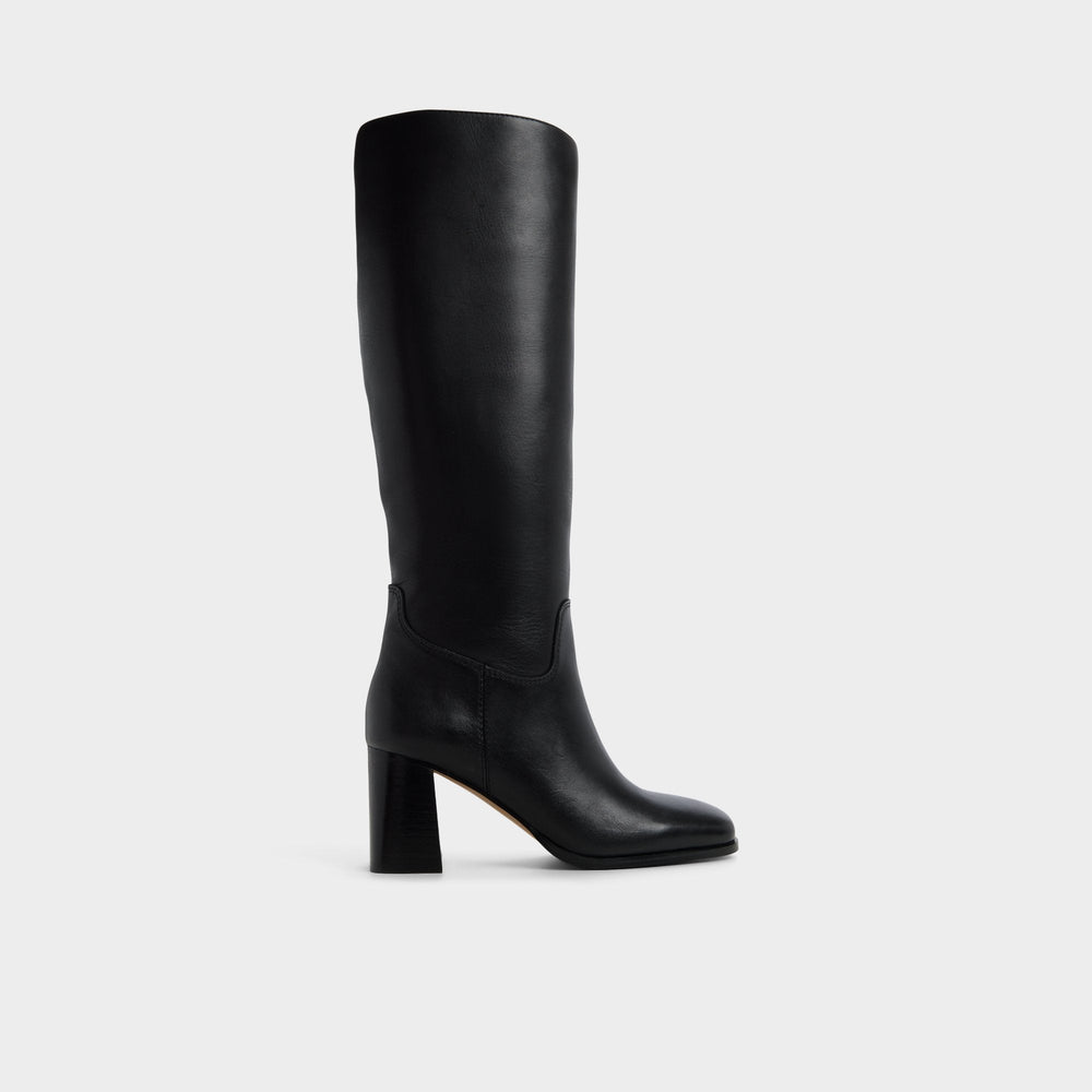 Aldo Elyze in Black - Knee-high boot, Block heel Black
