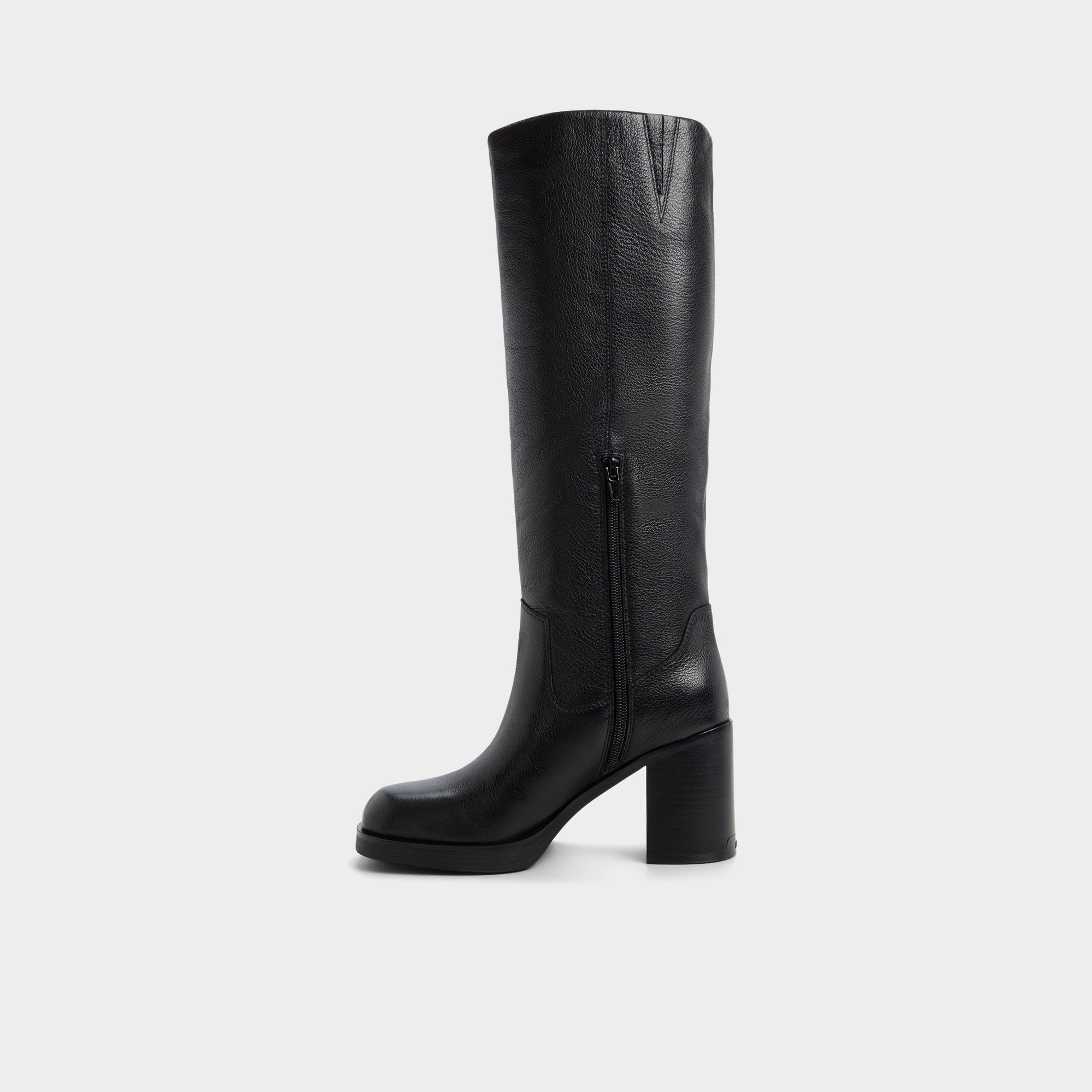 Aldo Juny in Black - Knee-high boot, Platform Black