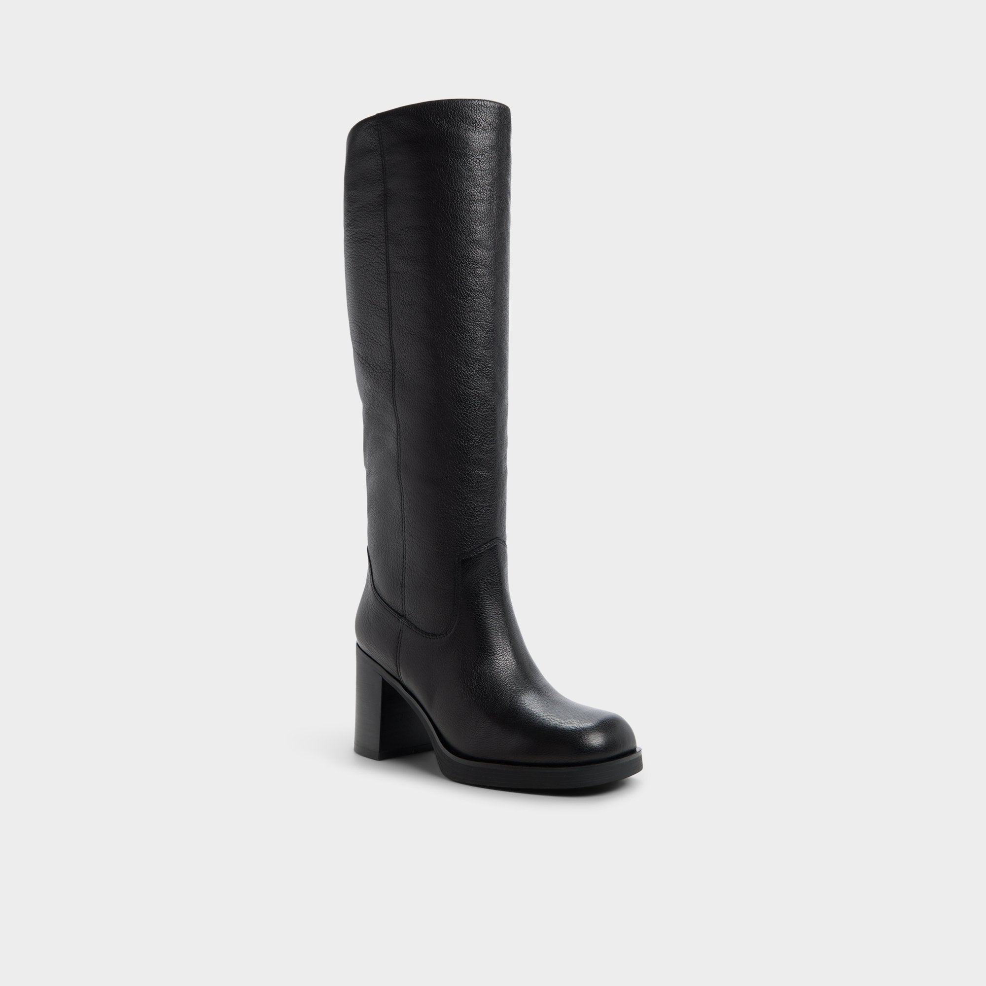 Aldo Juny in Black - Knee-high boot, Platform Black