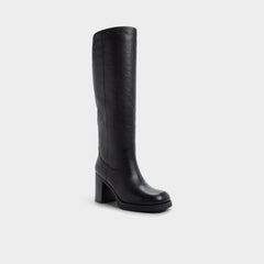 Aldo Juny in Black - Knee-high boot, Platform Black