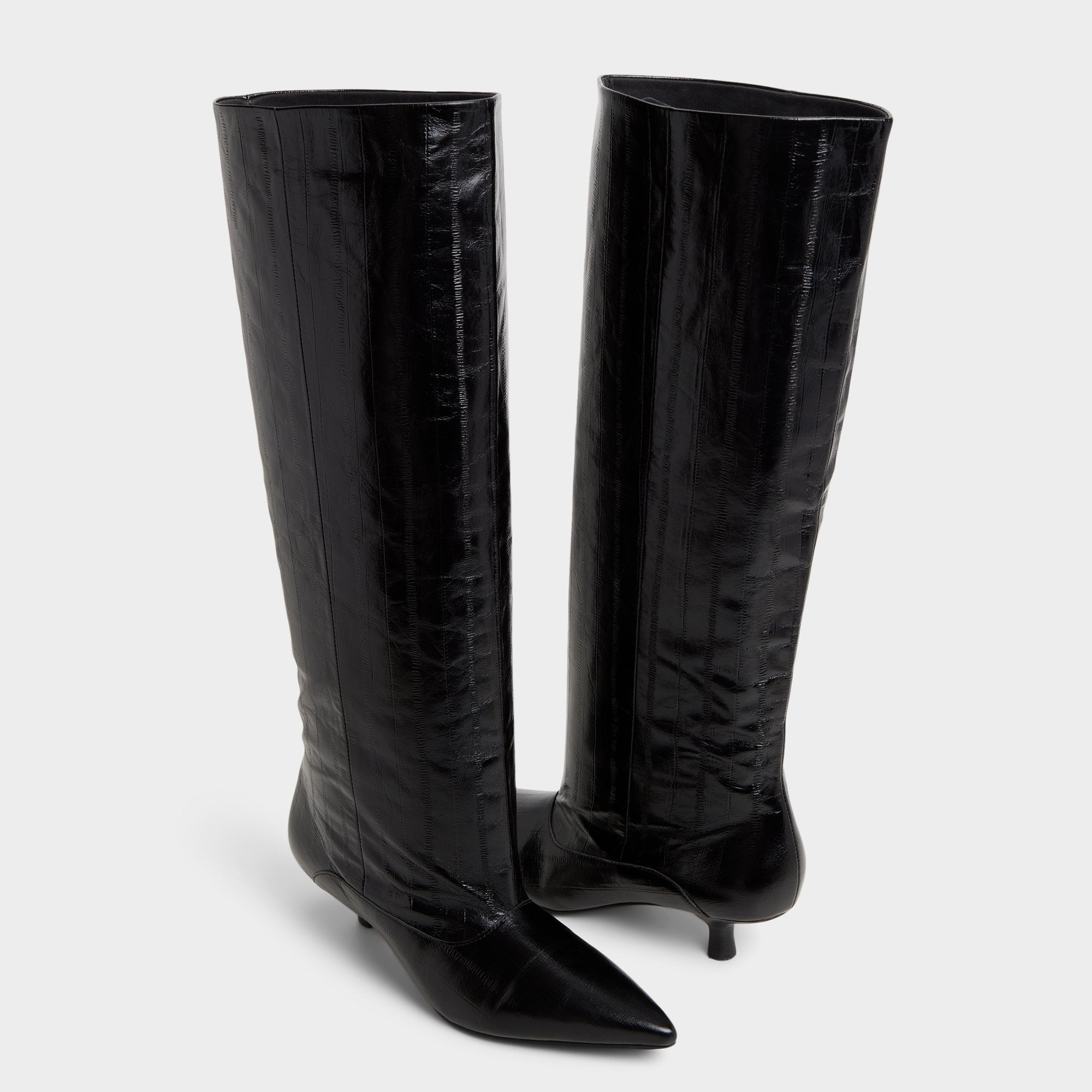 Aldo Everose in Black - Knee-high boot, Kitten heel Black