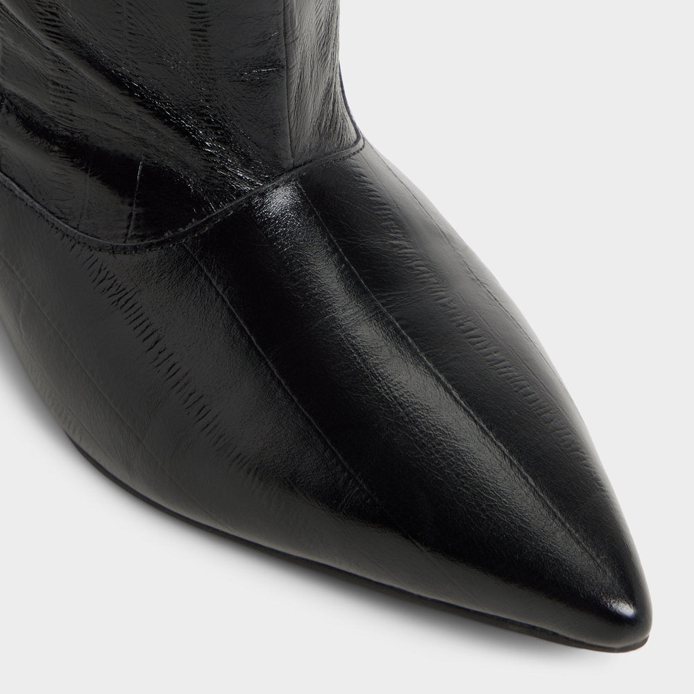 Aldo Everose in Black - Knee-high boot, Kitten heel Black