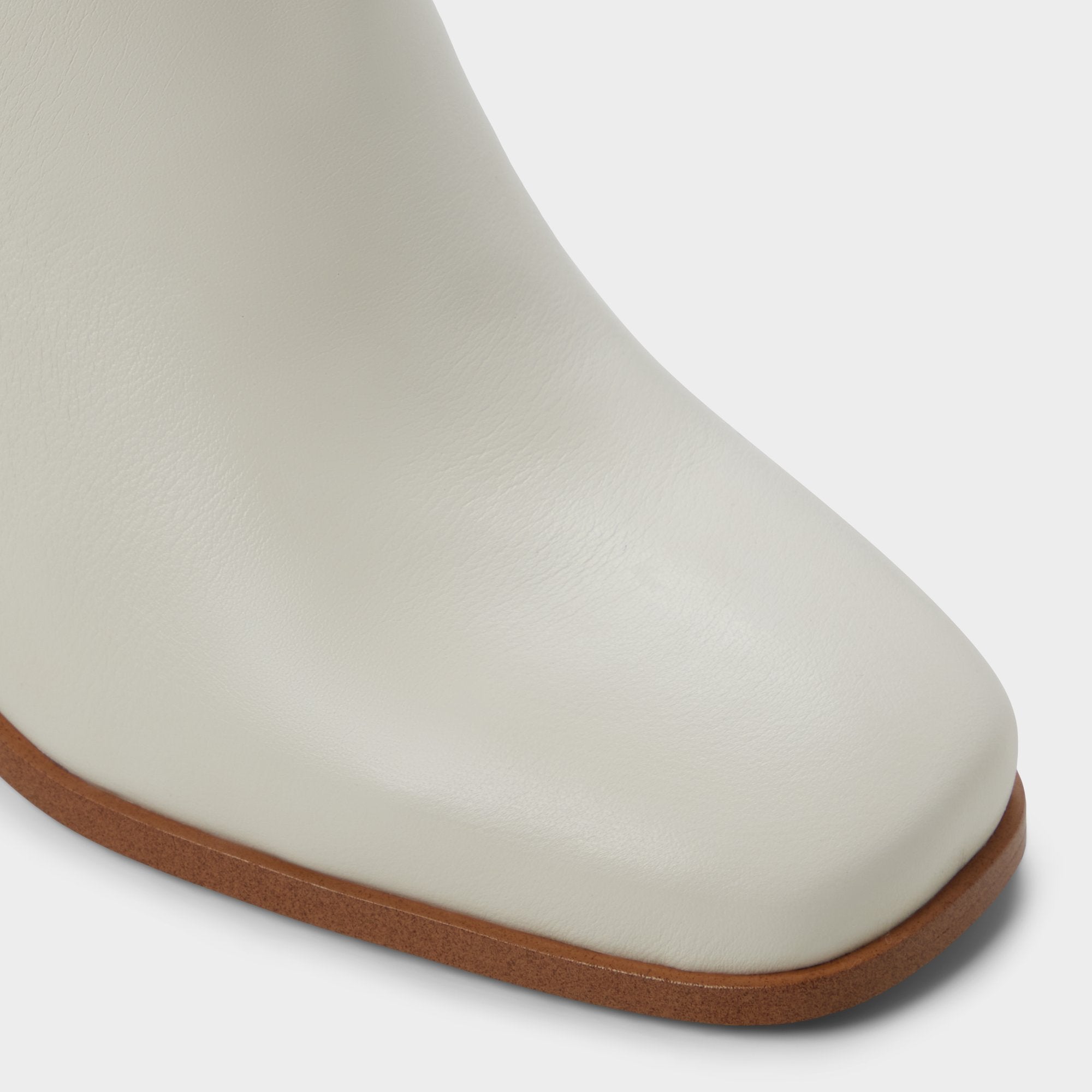 Aldo Elyze in White Bone - Knee-high boot, Block heel White/bone