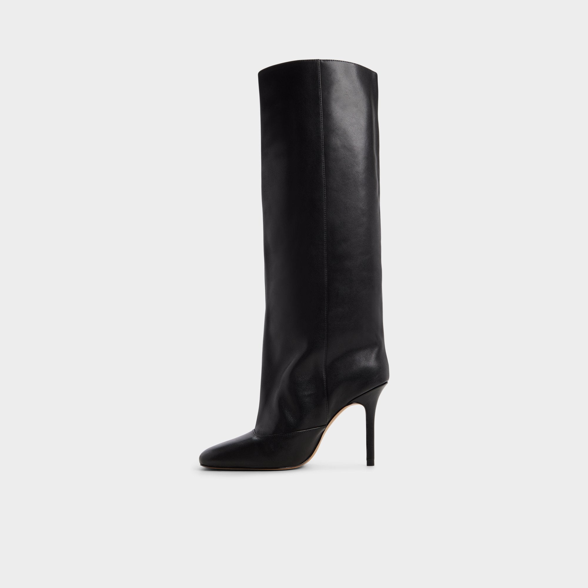 Aldo Aleena in Black - Knee-high boot, Stiletto heel Black