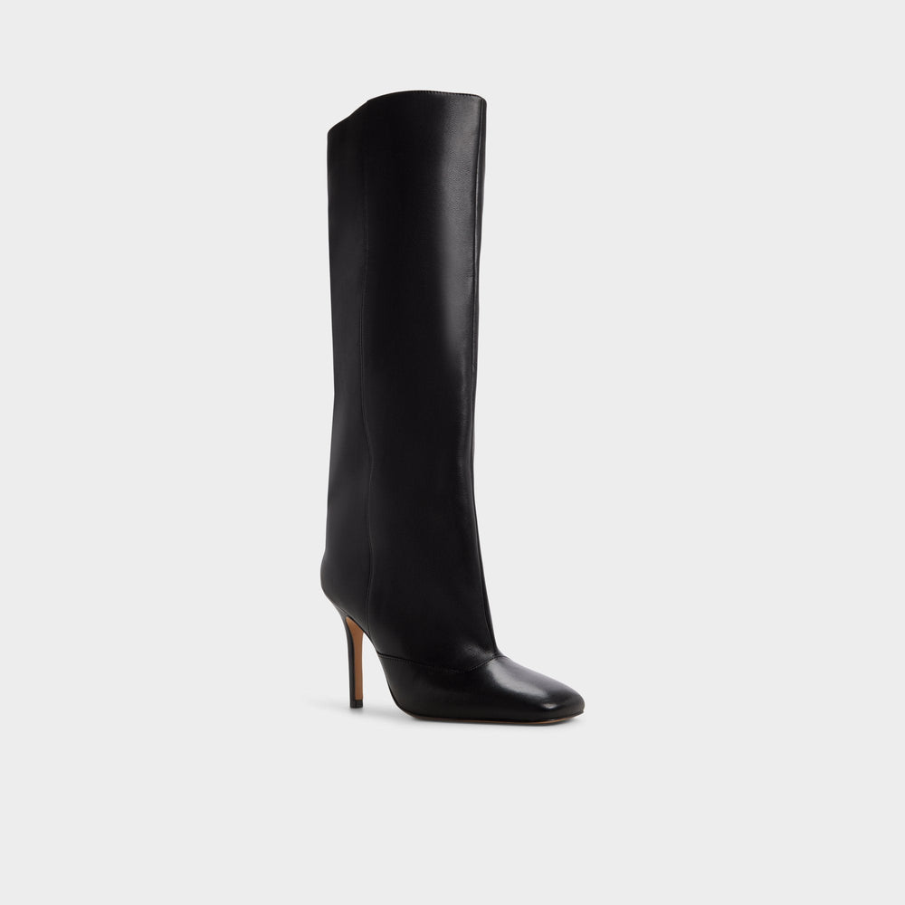 Aldo Aleena in Black - Knee-high boot, Stiletto heel Black