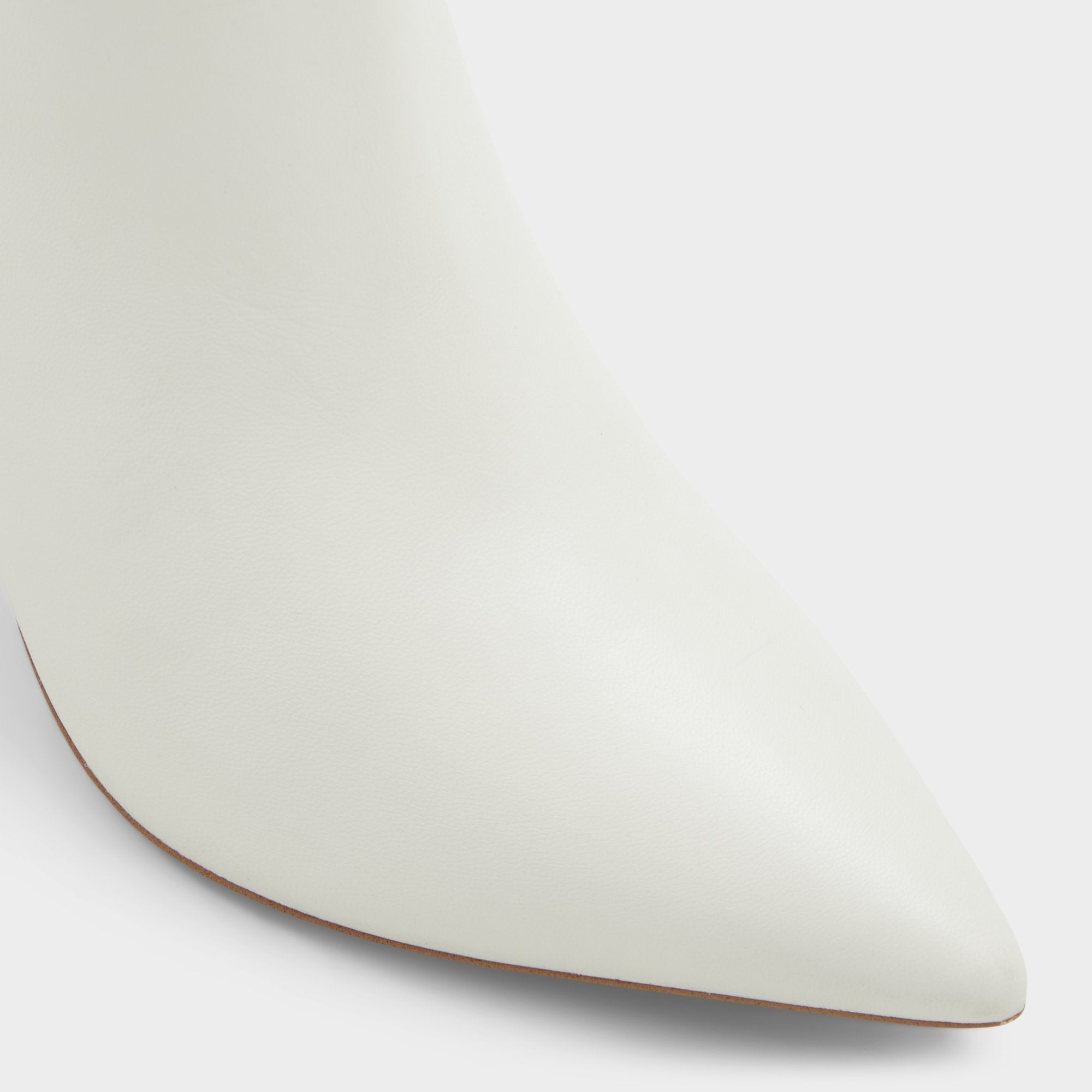 Aldo Laroche White/Bone Women's Tall Boots - Knee-high boot, Stiletto heel White/Bone
