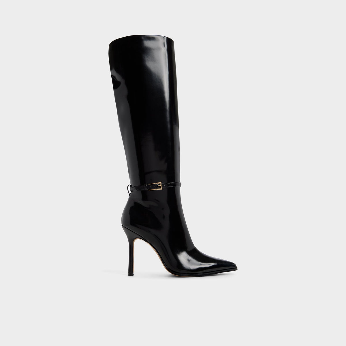 Aldo Maellie in Black - Knee-high boot, Stiletto heel Black