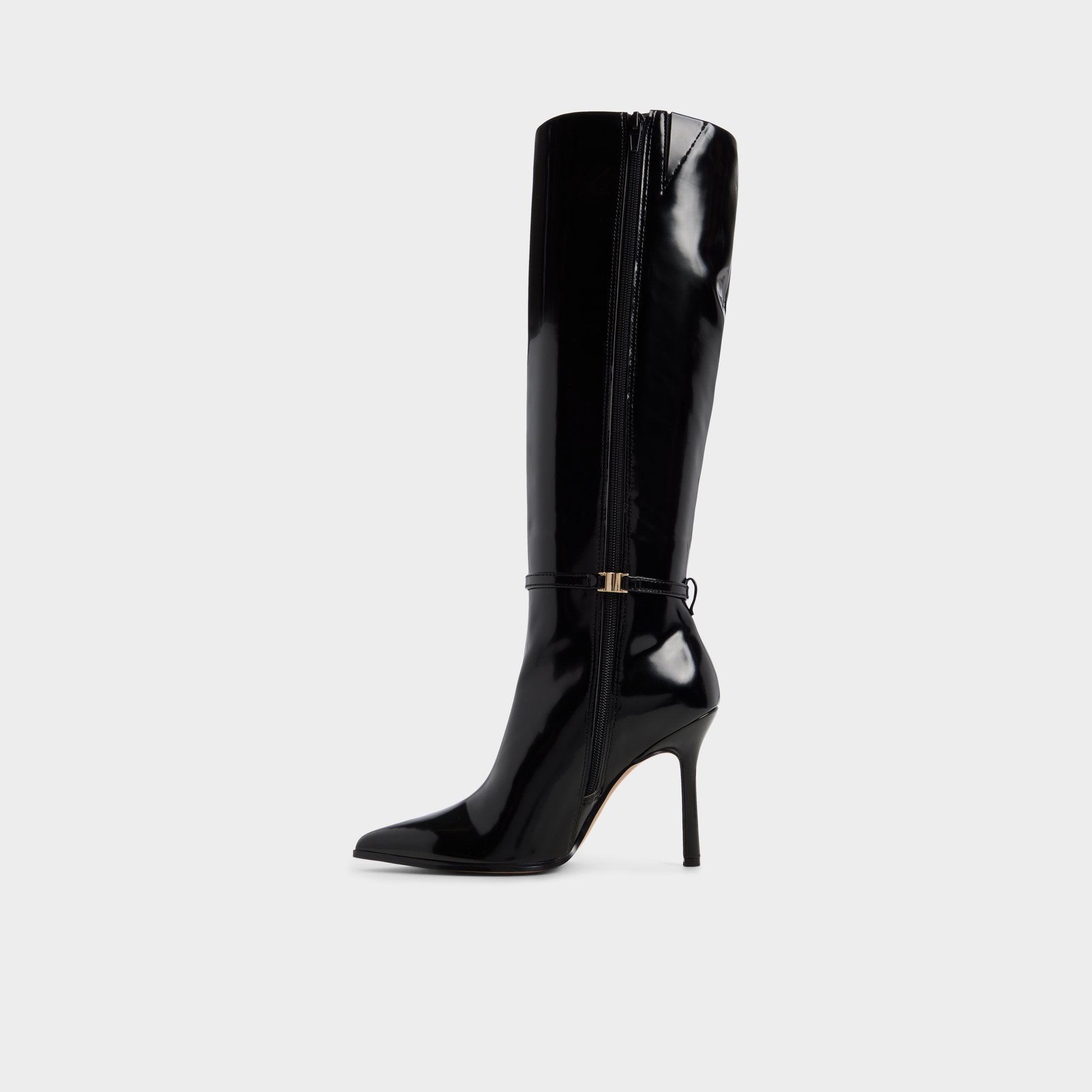 Aldo Maellie in Black - Knee-high boot, Stiletto heel Black