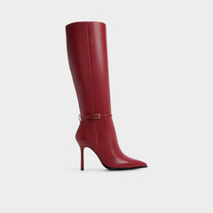 Aldo Maellie in Dark Red - Knee-high boot, Stiletto heel Dark Red