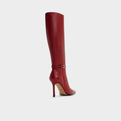 Aldo Maellie in Dark Red - Knee-high boot, Stiletto heel Dark Red