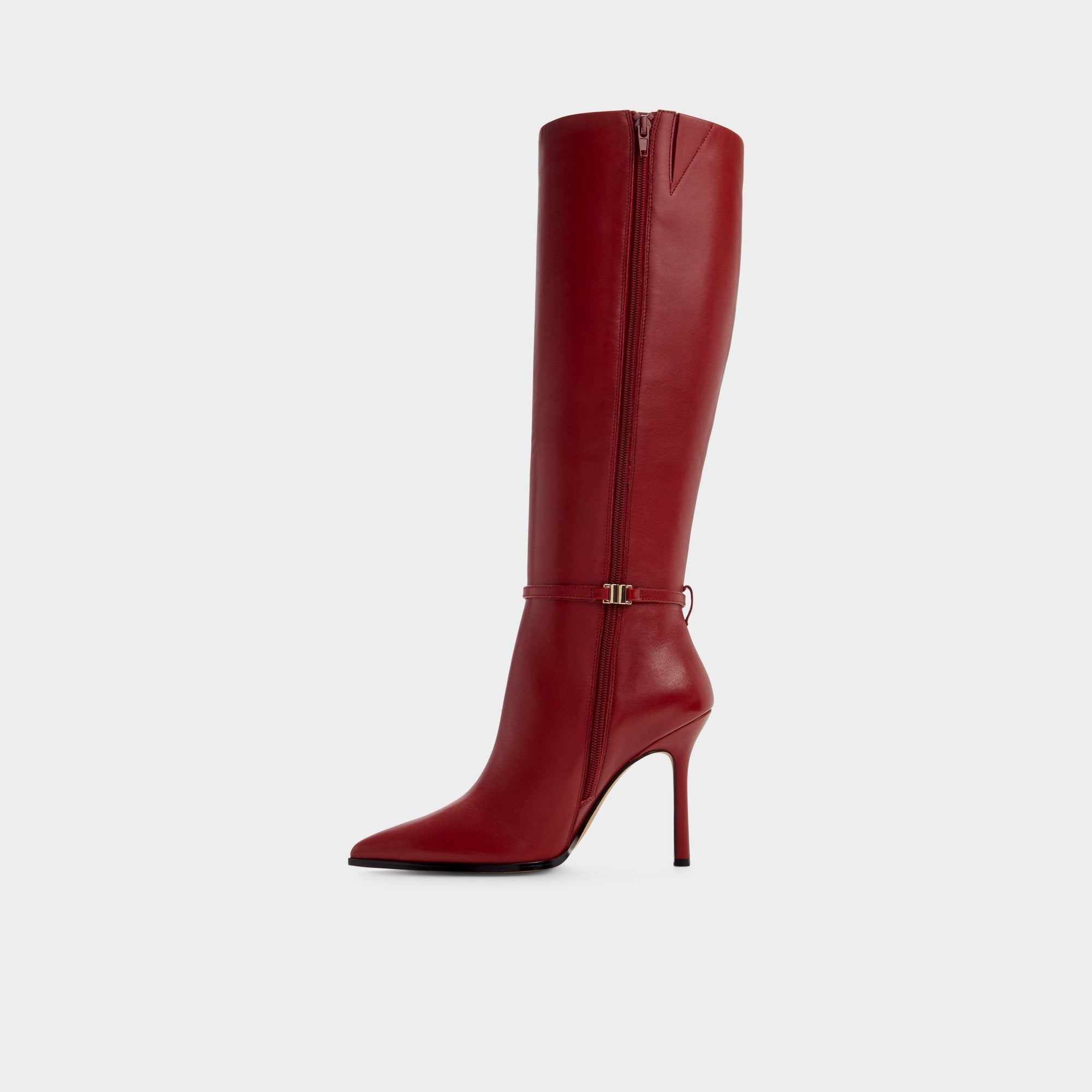 Aldo Maellie in Dark Red - Knee-high boot, Stiletto heel Dark Red