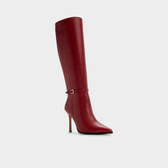 Aldo Maellie in Dark Red - Knee-high boot, Stiletto heel Dark Red