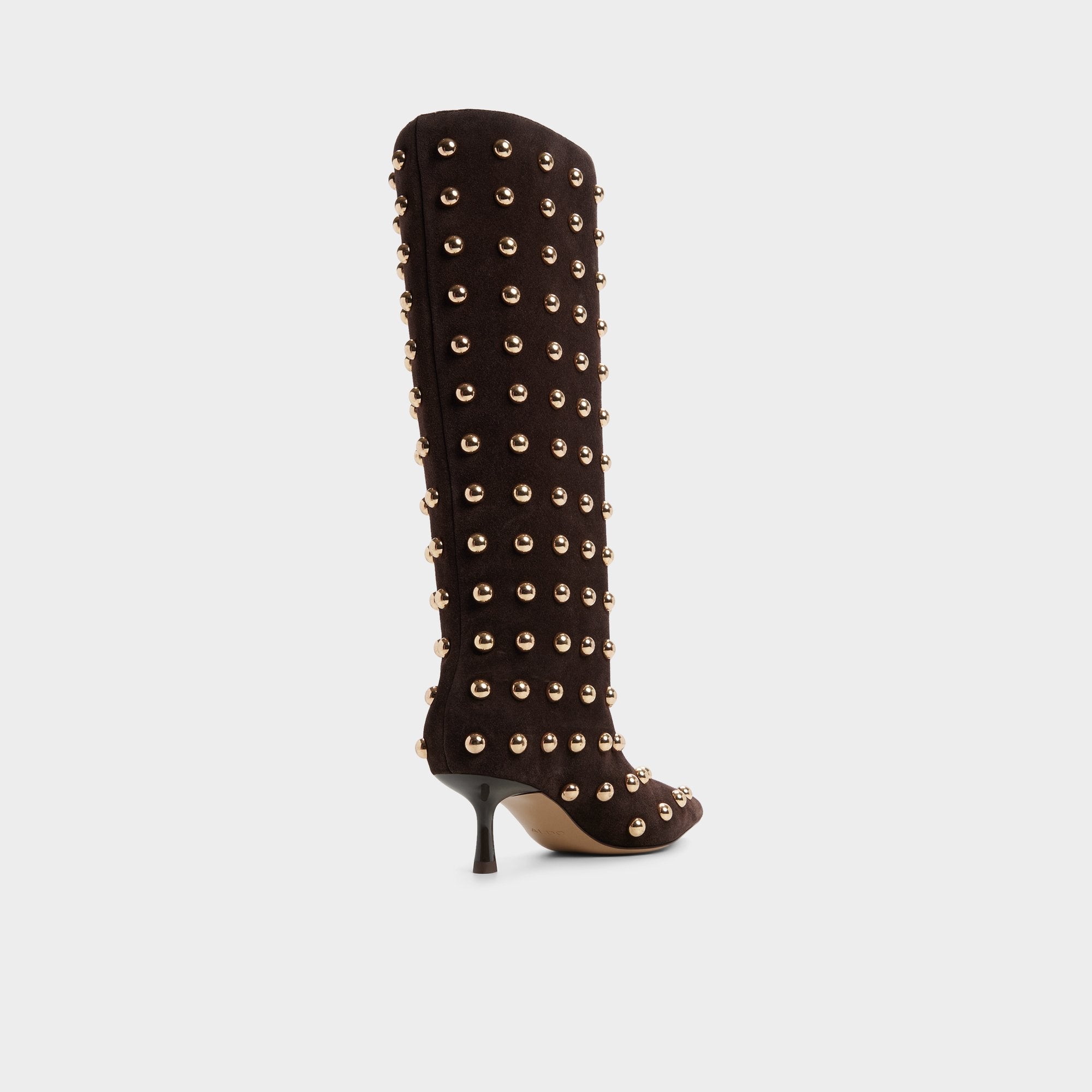 Aldo Selora in Medium Brown - Knee-high boot, Stiletto heel Medium Brown