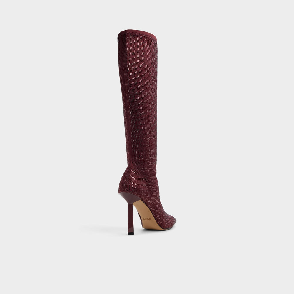 Aldo Innez in Bordo - Knee-high boot, Stiletto heel Bordo