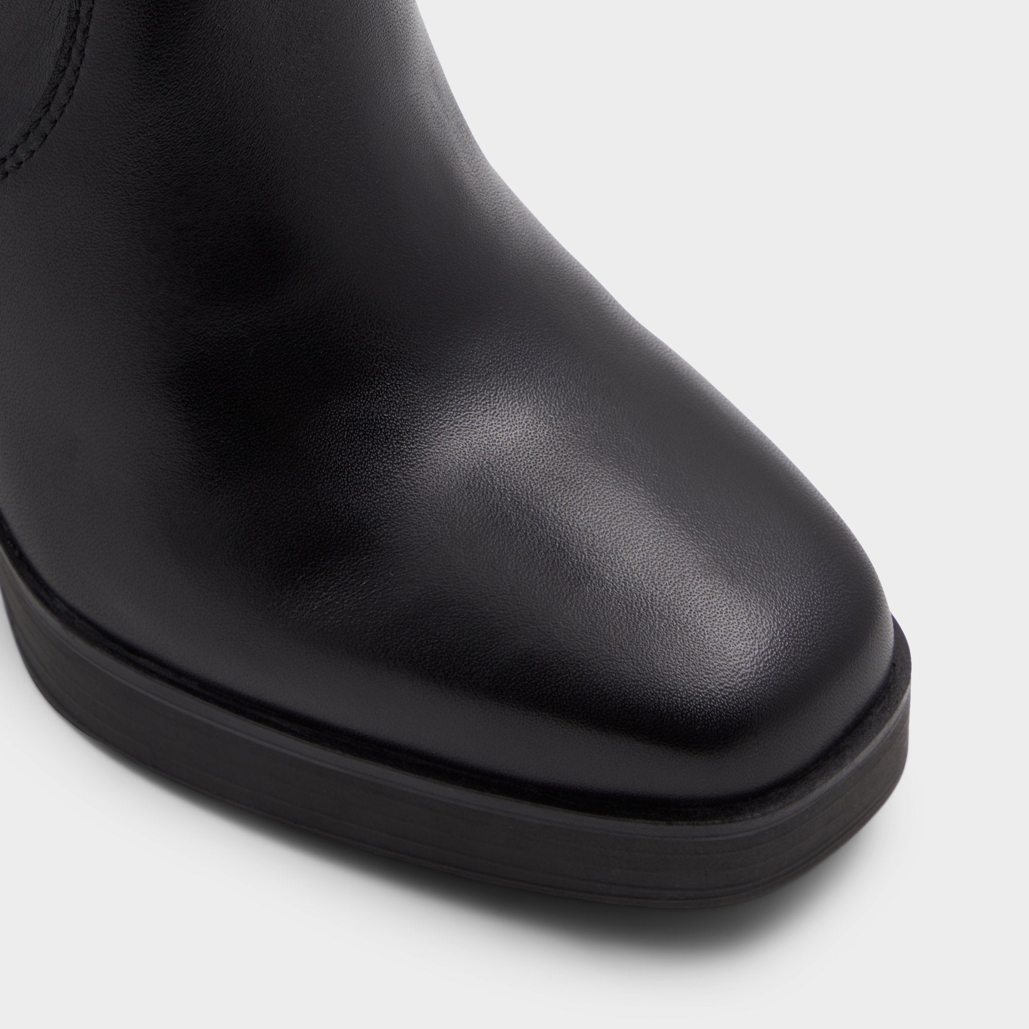 Aldo Equine Black Women's Tall Boots - Knee-high boot, Black Black