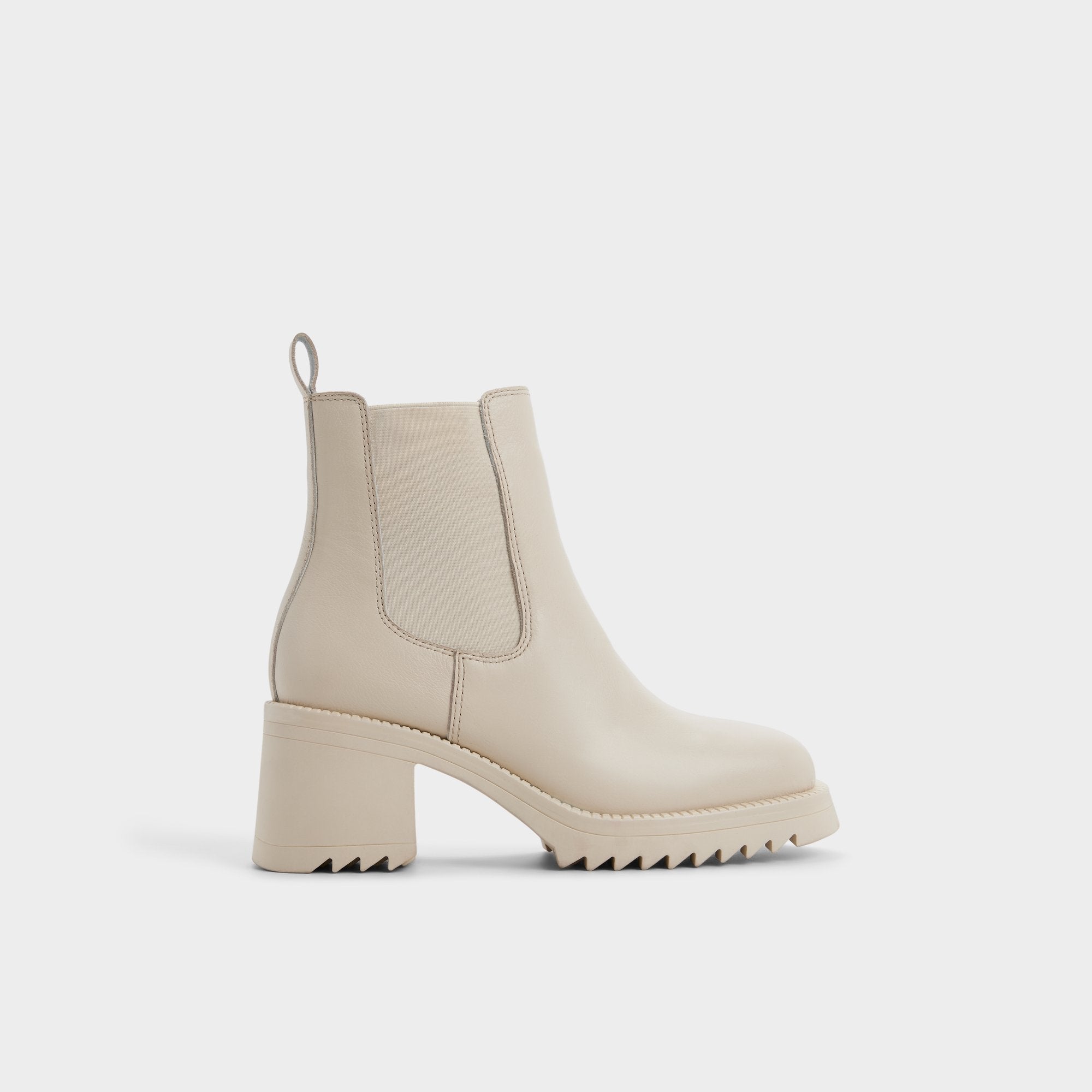 Aldo Anneliese in Other White - Chelsea boot, Lug sole Other white
