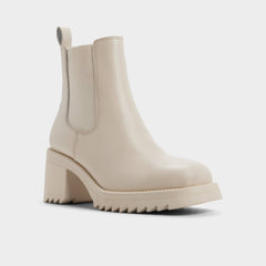 Aldo Anneliese in Other White - Chelsea boot, Lug sole Other white