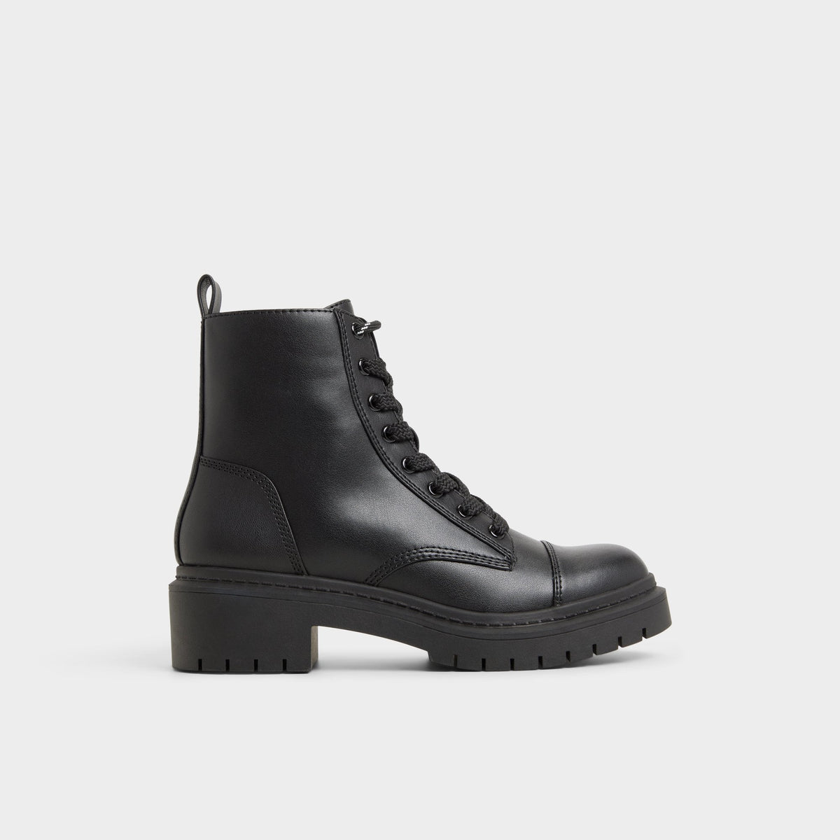 Aldo Goer Black Women's Casual boots - Combat ankle boot, Lug sole Black
