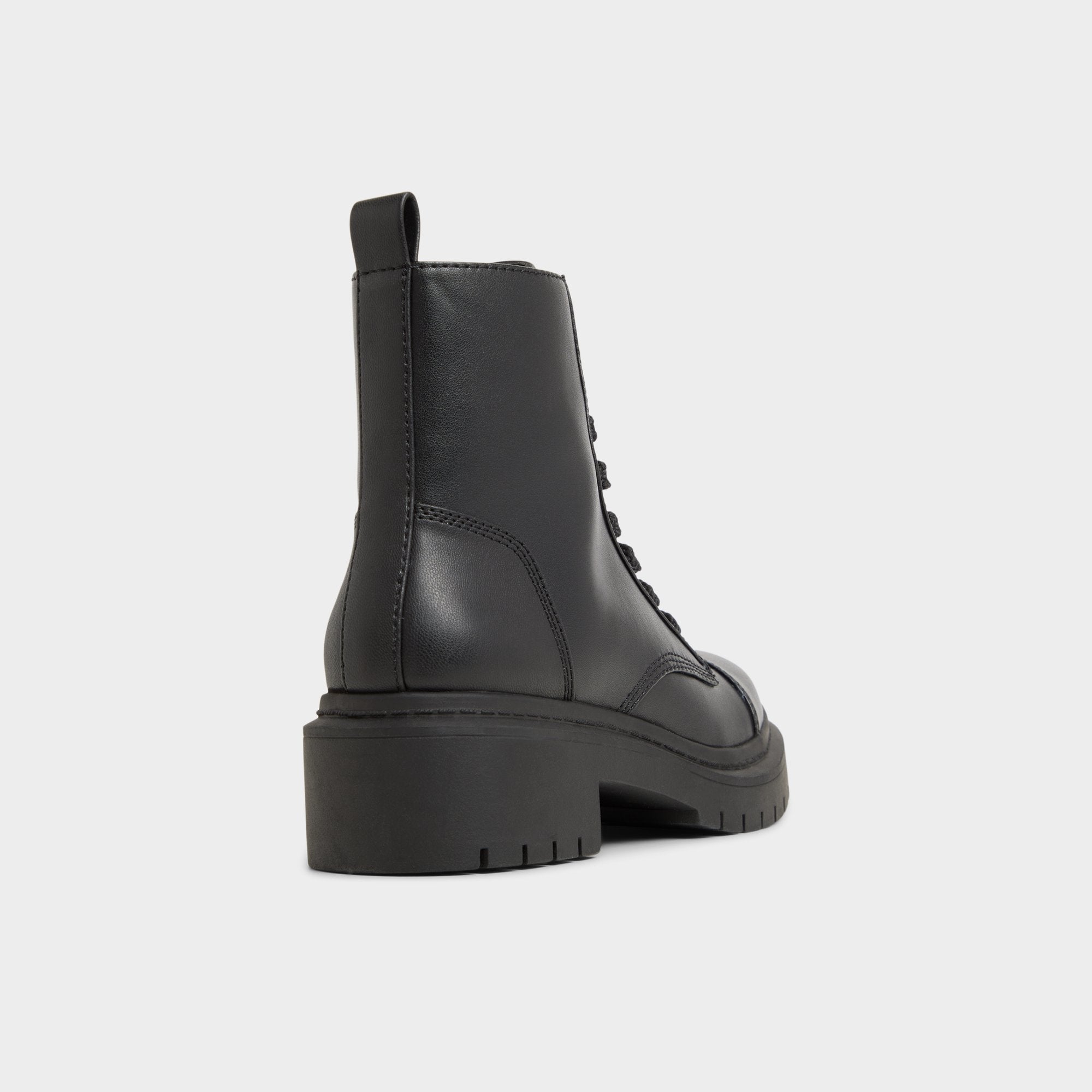 Aldo Goer Black Women's Casual boots - Combat ankle boot, Lug sole Black
