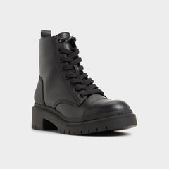 Aldo Goer Black Women's Casual boots - Combat ankle boot, Lug sole Black