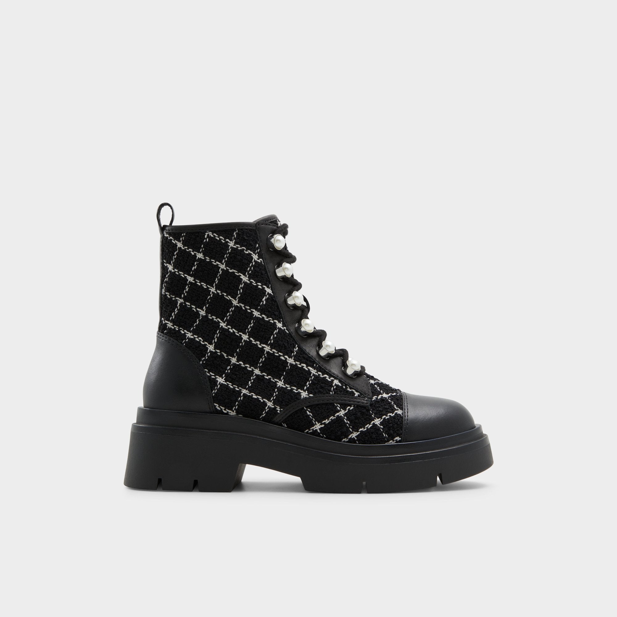 Aldo Marthia in Other Black - Combat ankle boot, Black Other black
