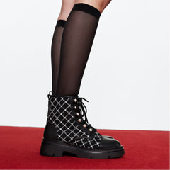 Aldo Marthia in Other Black - Combat ankle boot, Black Other black