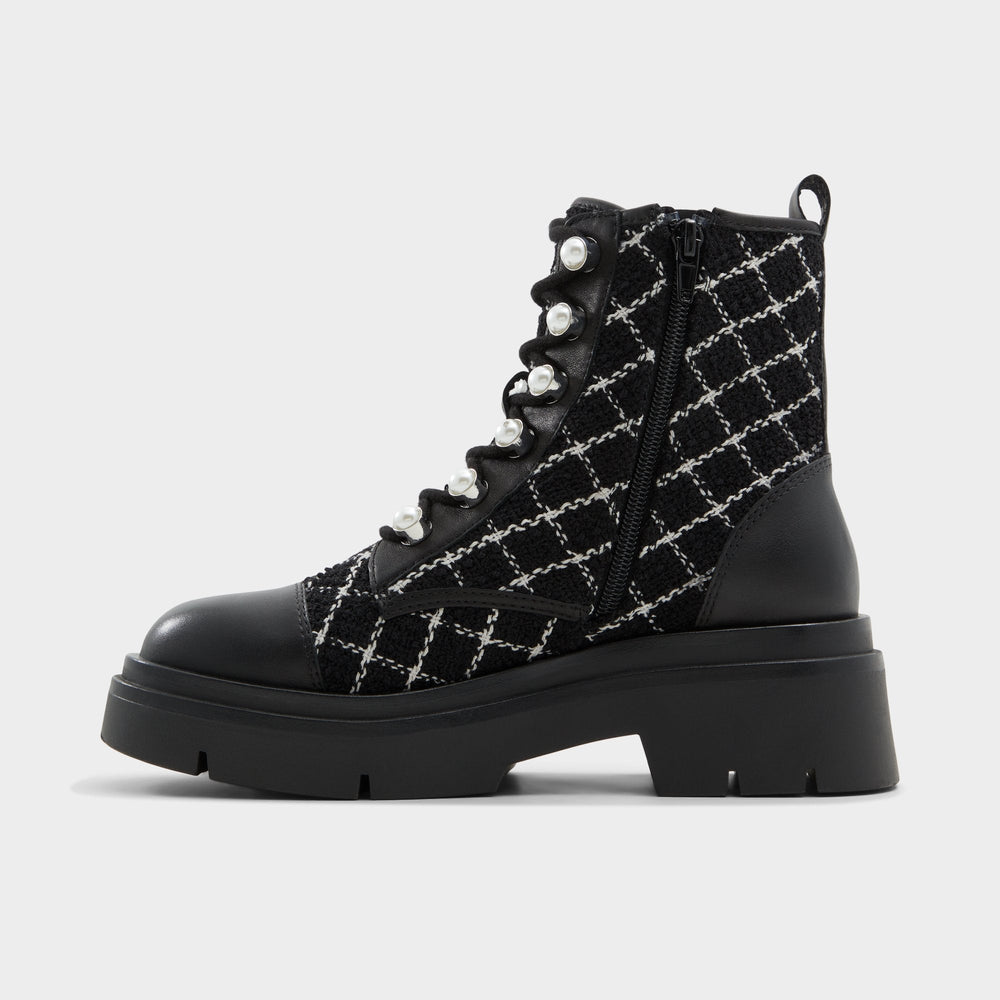 Aldo Marthia in Other Black - Combat ankle boot, Black Other black