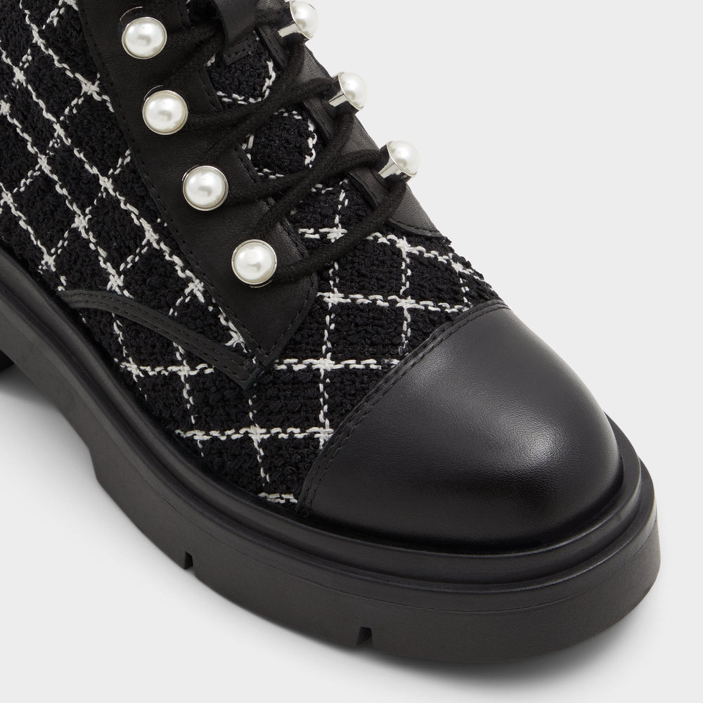 Aldo Marthia in Other Black - Combat ankle boot, Black Other black