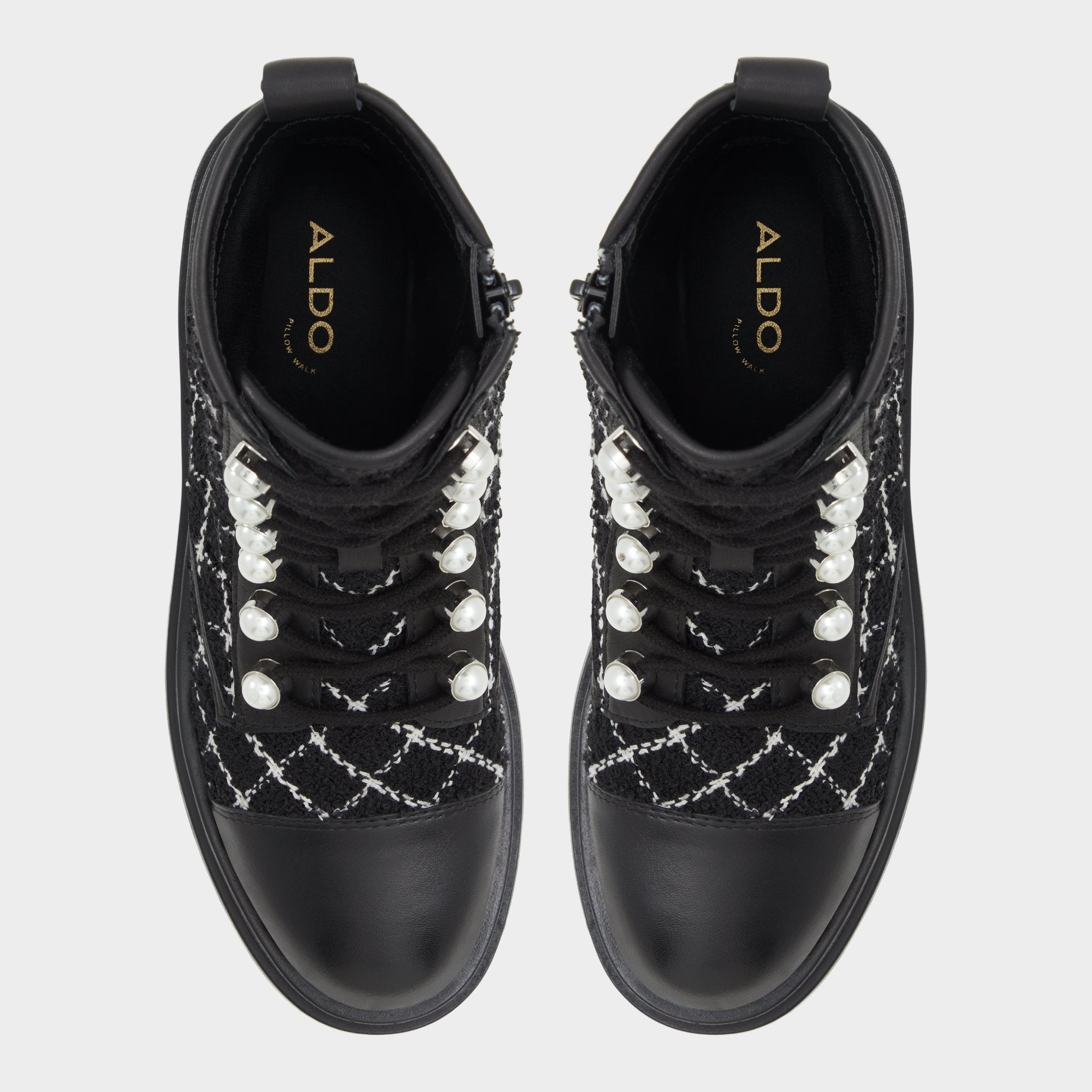 Aldo Marthia in Other Black - Combat ankle boot, Black Other black