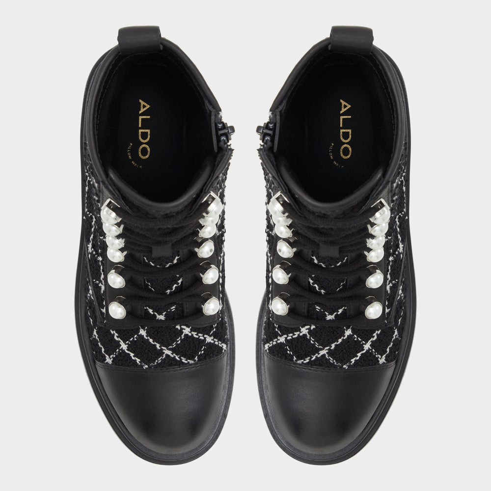 Aldo Marthia in Other Black - Combat ankle boot, Black Other black