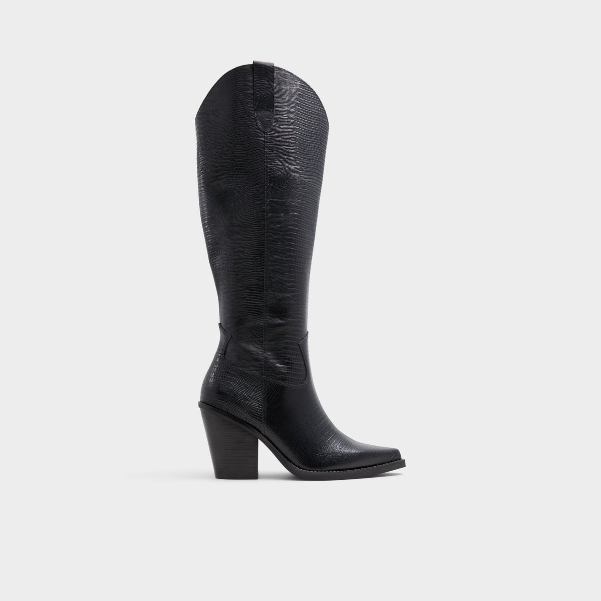 Aldo Nevada-wc Black Women's Western - Western knee-high boot, Black Black