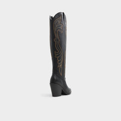 Aldo Alamo Other Black Women's Tall Boots - Western boot, Cup sole Other Black
