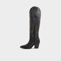 Aldo Alamo Other Black Women's Tall Boots - Western boot, Cup sole Other Black
