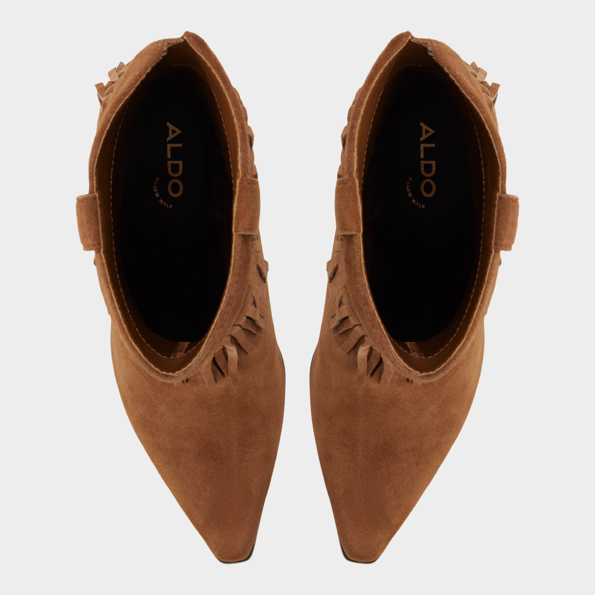 Aldo Jollene in Dark Brown - Western boot, Block heel Dark Brown