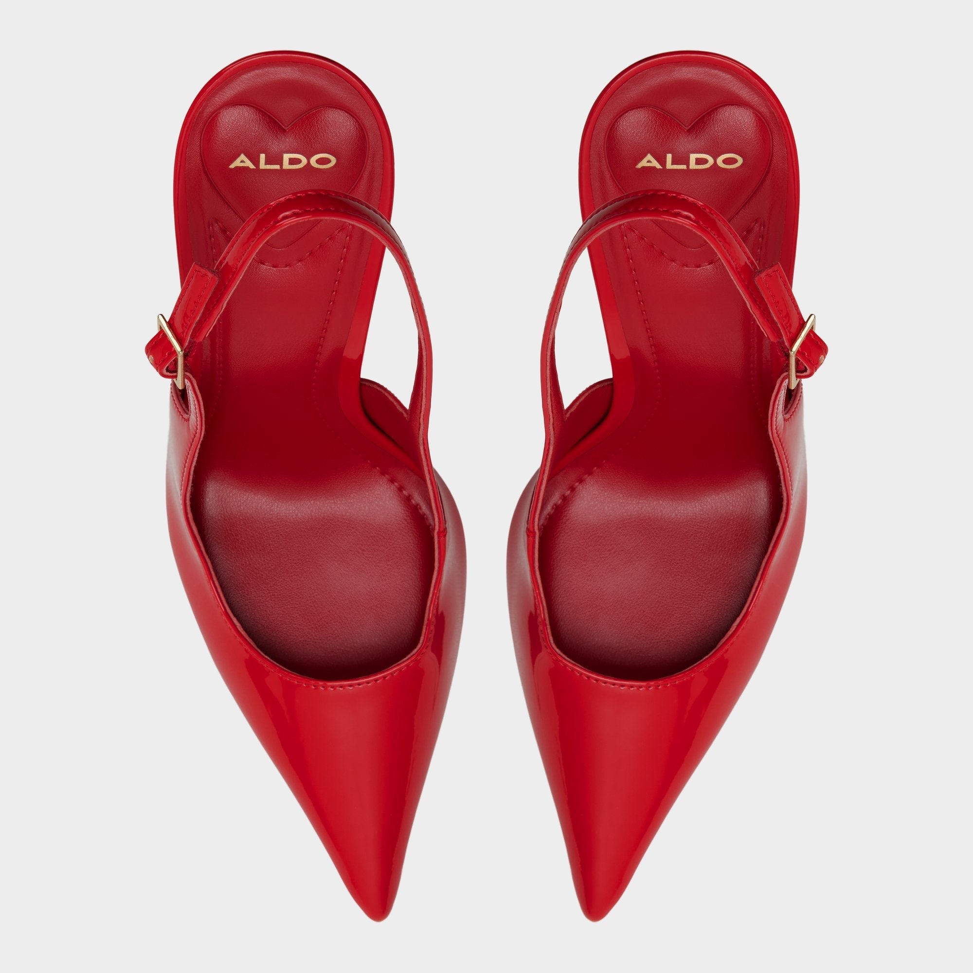 Aldo Serrah in Medium Red - Pump, Stiletto heel Medium red