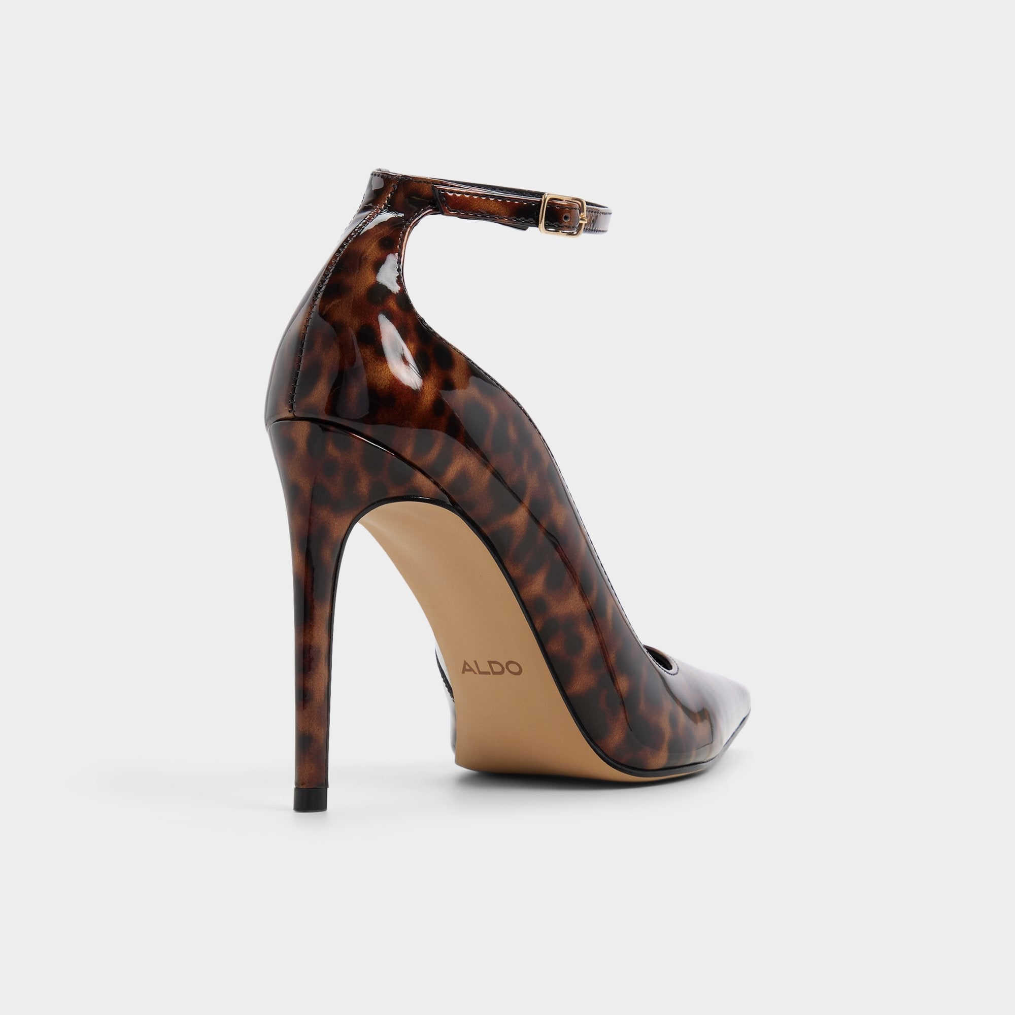 Aldo Antigua in Open Brown - Pump, Stiletto heel Open brown