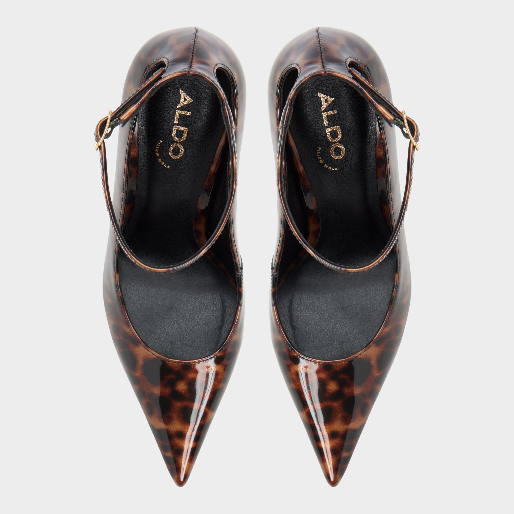 Aldo Antigua in Open Brown - Pump, Stiletto heel Open brown
