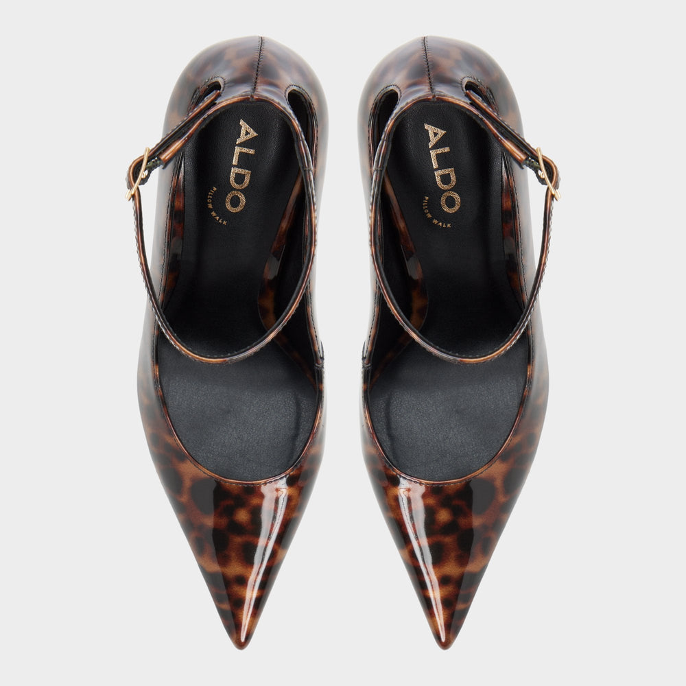 Aldo Antigua in Open Brown - Pump, Stiletto heel Open brown