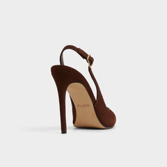 Aldo Stessysling in Dark Brown 14163419 - Slingback heel, Stiletto heel Dark Brown