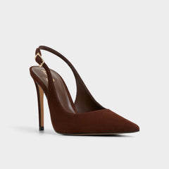 Aldo Stessysling in Dark Brown 14163419 - Slingback heel, Stiletto heel Dark Brown