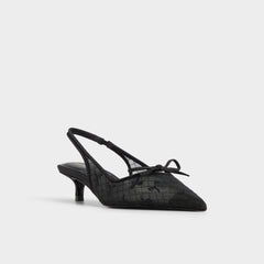 Aldo Azaro in Other Black 14151901 - Slingback heel, Kitten heel Other black