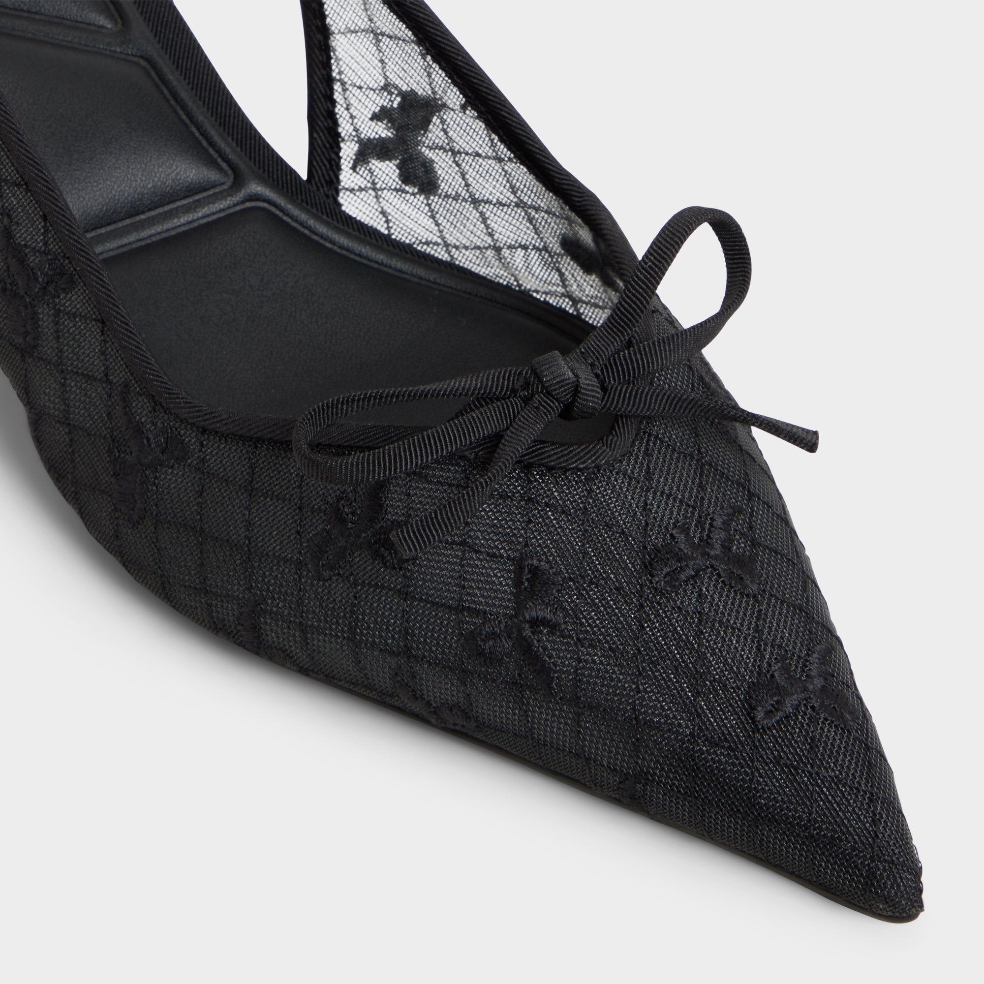 Aldo Azaro in Other Black 14151901 - Slingback heel, Kitten heel Other black