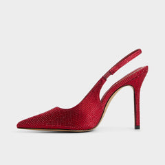 Aldo Lovebloom in Dark Red 14151889 - Slingback heel, Stiletto heel Dark red